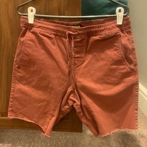 C.R.A.S.H Twill Shorts-Good Condition-Used-M-Rust